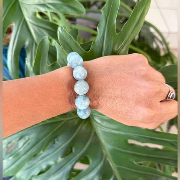 Aquamarine bracelet